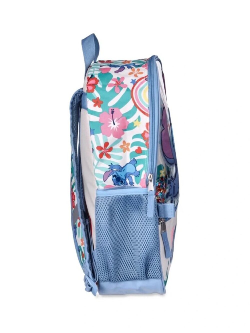 Disney Lilo & Stitch Light Blue Backpack with Lunch Bag - Picture 4 of 4